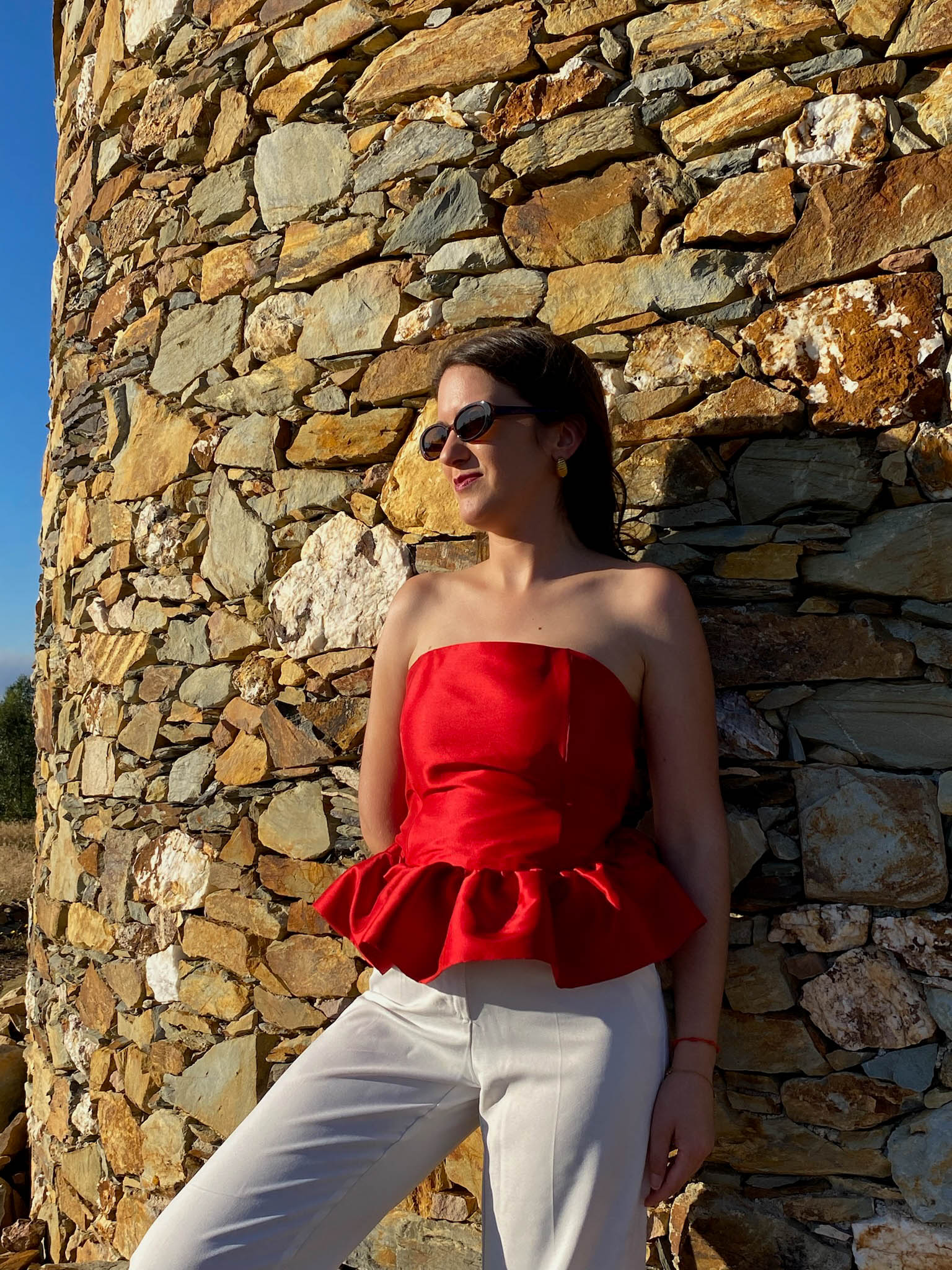 Top Amalfi Vermelho